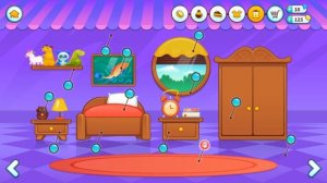 Котенок Бубу #1 Игра как мультик Наряжаем ёлку к Новому году с Бубу Знакомство