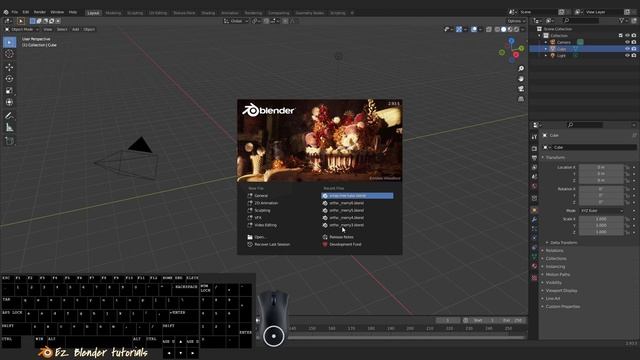 การเปิดใช้งาน Denoise ใน Blender / Denoise Process in Blender Tutorial смотреть онлайн