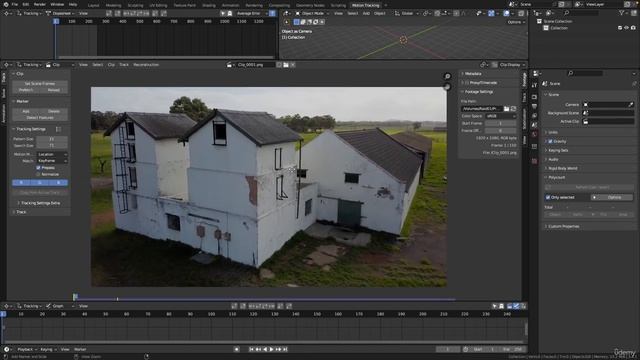 2 Lesson Camera Tracking Import PNG Sequence into Blender смотреть онлайн