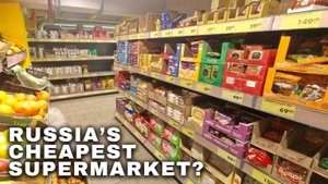 Russian TYPICAL (Hard Discount) Supermarket: Chizhik