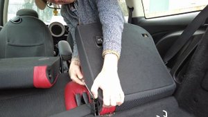 How to remove the Rear Back Seats on BMW Mini R56 Cooper / S