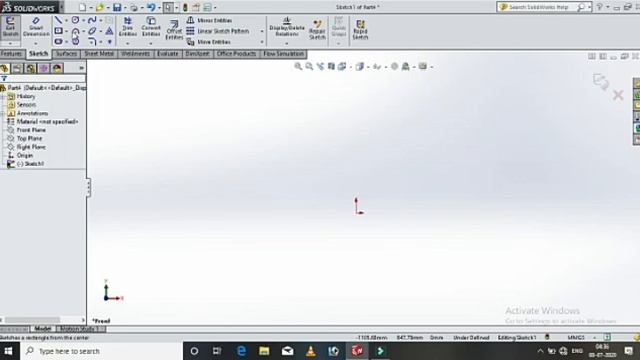 Solidworks tutorial for beginners in tamil | Solidworks basic tutorial | How to use solidworks 2021