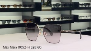 Подборка стильных солнцезащитных очков Max Mara 0052-H 32B 60 для женщин (Китай) в СтокОптике