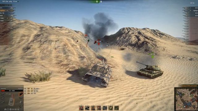 Jagdtiger, Песчаная река, Встречный бой смотреть онлайн