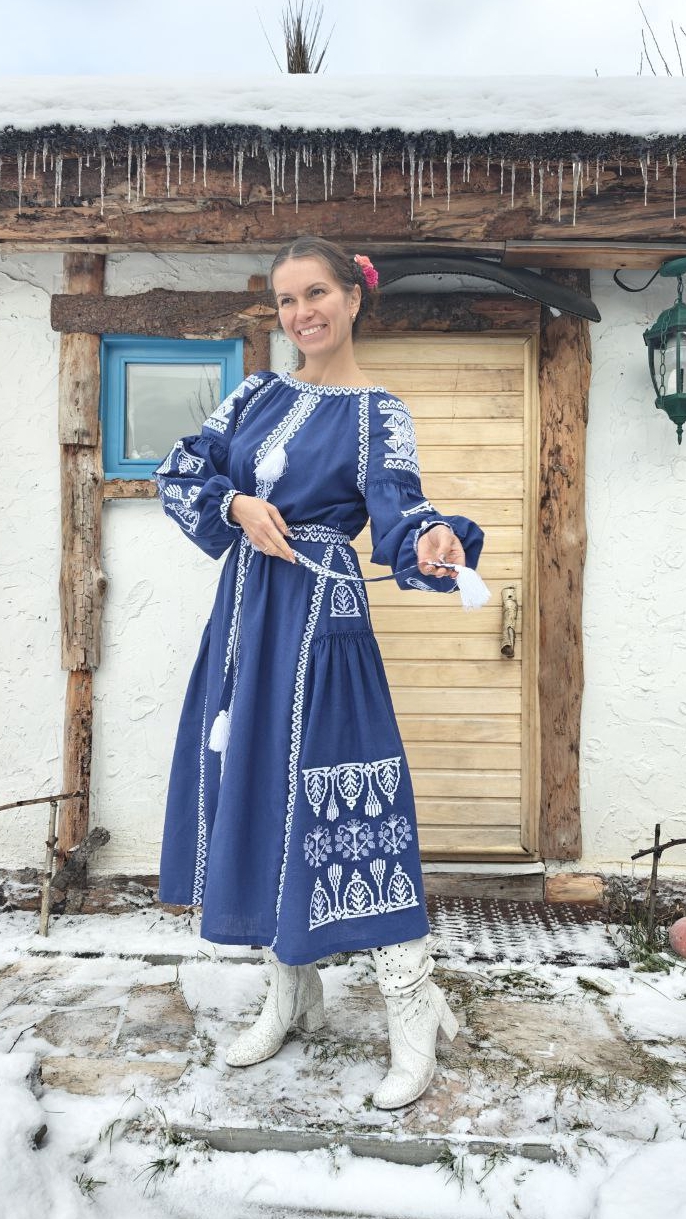 👗Платье-вышиванка "Ангел"⠀