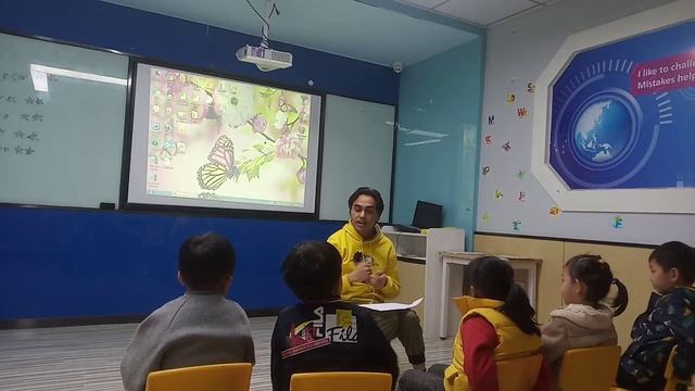 esl English teaching in China| Full 30 minutes class | kindergarten training center смотреть онлайн