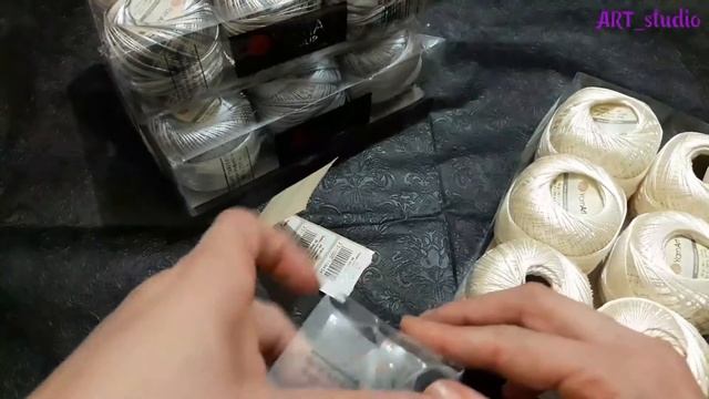 Новая распаковка пряжи посылка из России смотреть онлайн