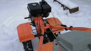 Обзор на мотоблок МБР9 Рысь
