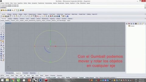 Rhinoceros 5 - Herramienta Gumball