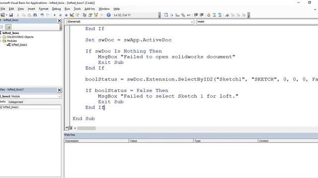 Solidworks Macro - Create Lofted Base/Boss смотреть онлайн