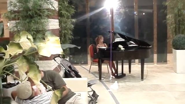ALBENA hotel FLAMINGO GRAND Lobby Bar piano смотреть онлайн