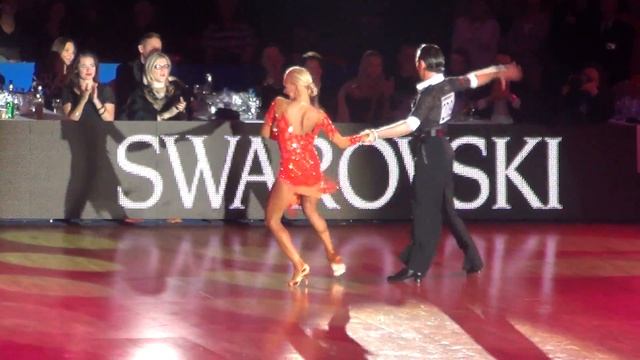 Tsaturyan - Gudyno | 2015 Grand Slam LAT Moscow F Cha cha смотреть онлайн