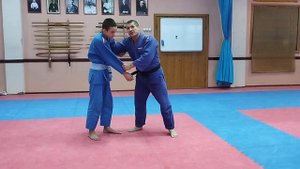 Дзюдо: Бросок через спину за один отворот