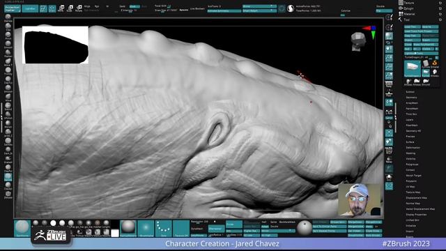 Character Creation – Jared Chavez – ZBrush 2024