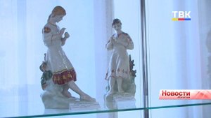 Татьяна Корнеева подарила коллекцию фарфора музею Искитима
