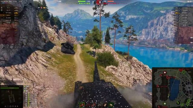Мир танков. WOT. Бой на Ho-Ri 3. Взял  6 фрагов и 12.2К урона