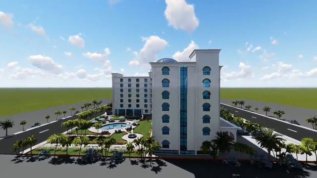 🔴 HOTEL Design Idea  ( 5 star hotel ) with 124 bed rooms , Mal Architect