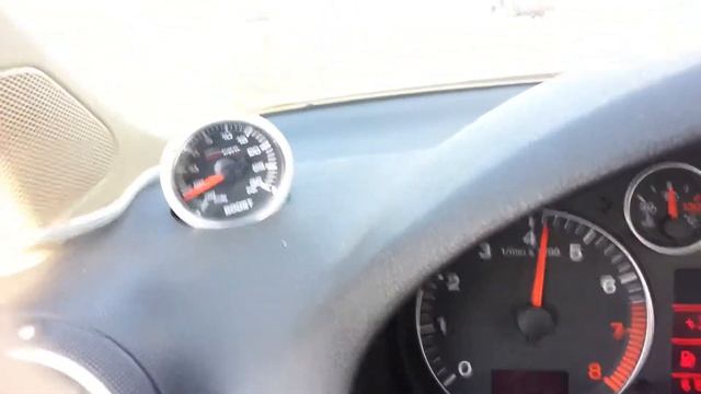 Audi A3 2.0 TFSI Unitronic Stage 2 boost test at sea level.... смотреть онлайн