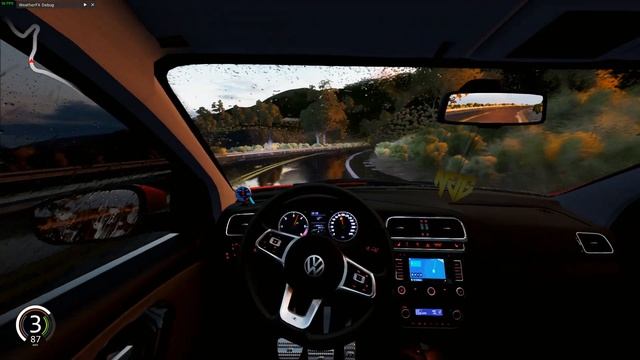 Volkswagen Polo 1.6 TDI Stage 3 Yağmurlu havada ÇataraPatara смотреть онлайн