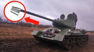 Для чего советские солдаты вешали ведро на ствол танка. Интересный факт