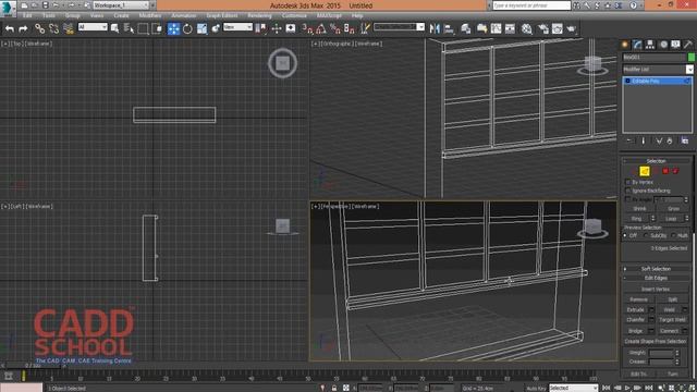 3ds max tutorial for beginners - How to create book stand, book shelf and book cupboard in 3ds max