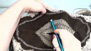 Круглый вырез по горловине на спинке / Принципы расчета / Реглан-погон /вязание спицами