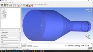 ANSYS ICEM CFD How To Make | Every Monday | 3D Structured Grid (Refined O Grid) for Conical Hopper