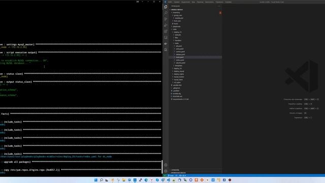 Установка Сервера Базового в Middle архитектуре ansible terraform