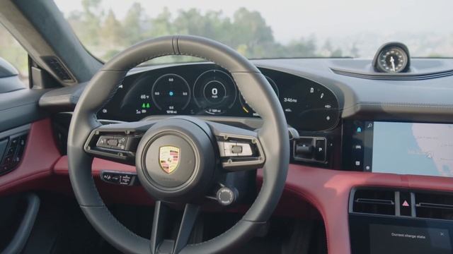 The new Porsche Taycan 4S Interior Design смотреть онлайн