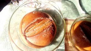 Хутор Вишняковых на связи . Как испечь свой первый хлеб , по старинному рецепту без химии.