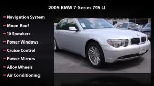 2005 BMW 7-Series 745 LI