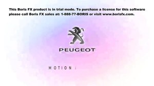 Peugeot Logo In Harmonated Effect