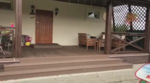 Роскомпозит - отзыв терраса из лиственницы стала композитной (Московская область)