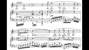 PUCCINI " Recondita armonia " TOSCA atto I (piano accompaniment with score karaoke tenore)