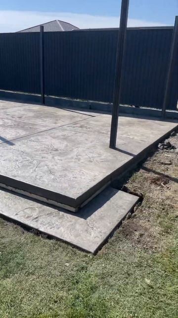 Печатный бетон ,завершили объект #tiktok #youtube #top #мем #стройка #юмор #shortsvideo смотреть онлайн