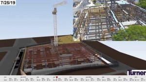 Synchro Pro 4D Scheduling Time Lapse