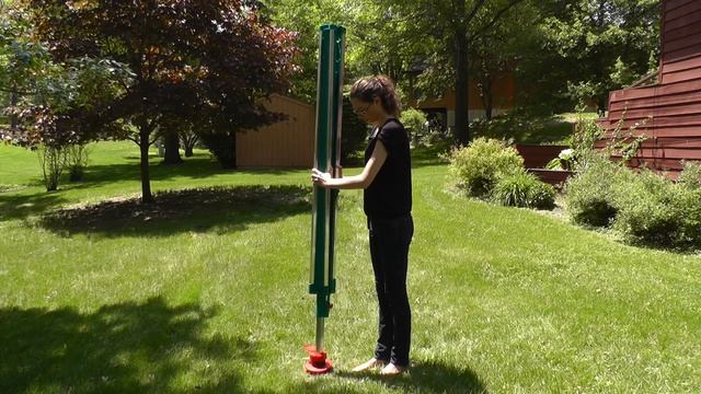 Leifheit Linomatic 500 Deluxe Rotary Clothesline смотреть онлайн