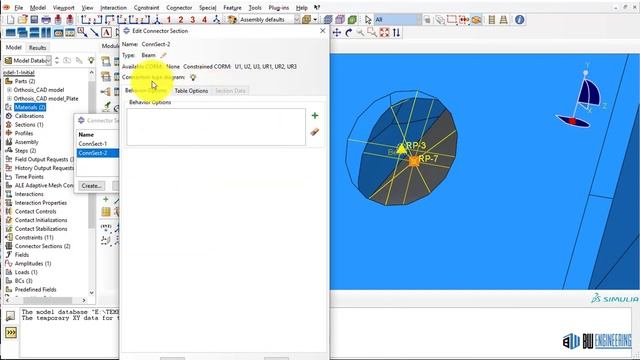 #ABAQUS_Tutorial | Composite Ankle Orthosis Analysis with Hashin Damage Model | BW Engineering 21N9