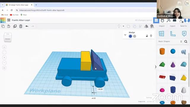 Design Your Dream 3D Sports Car with Tinkercad: Step-by-Step Tutorial! смотреть онлайн