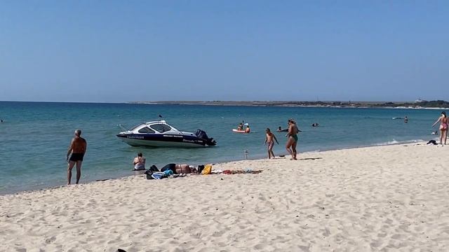 КРЫМ. Оленёвка. Пляж «Баунти»