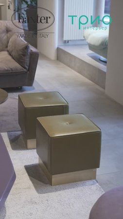 Пуф Anais Square Polish Turtle от Baxter