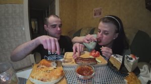 МУКБАНГ НАРЕЗКИ ЛУЧШЕЕ - ШАШЛЫК / МЯСНЫЕ КОЛБАСКИ / ЛЕПЕШКА / ТОРТ / MUKBANG ASMR АСМР 27. 02. 2025