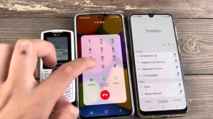 Samsung S21 FE vs Galaxy A50 Incoming Call Hold Samsung Duos