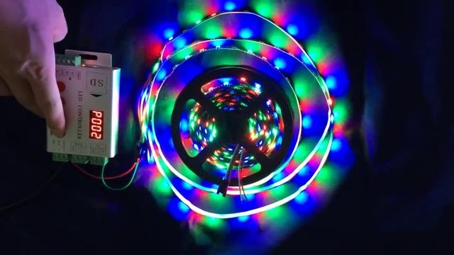 Dream Color pixel digital RGB LED strips light with IC sk6812 смотреть онлайн