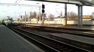 др1а-272 Полтава-Кременчук Подача на 1шу колію ст.Полтава-Південна