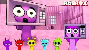 Sprunki Microwave Играл в Sprunki Microwave Prison Run Obby в ROBLOX | Incredibox Sprunki | Gameplay