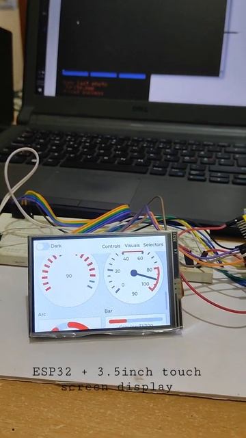 Integrated 3.5 inch touch screen display with ESP32 WROOM | Electro Vision смотреть онлайн