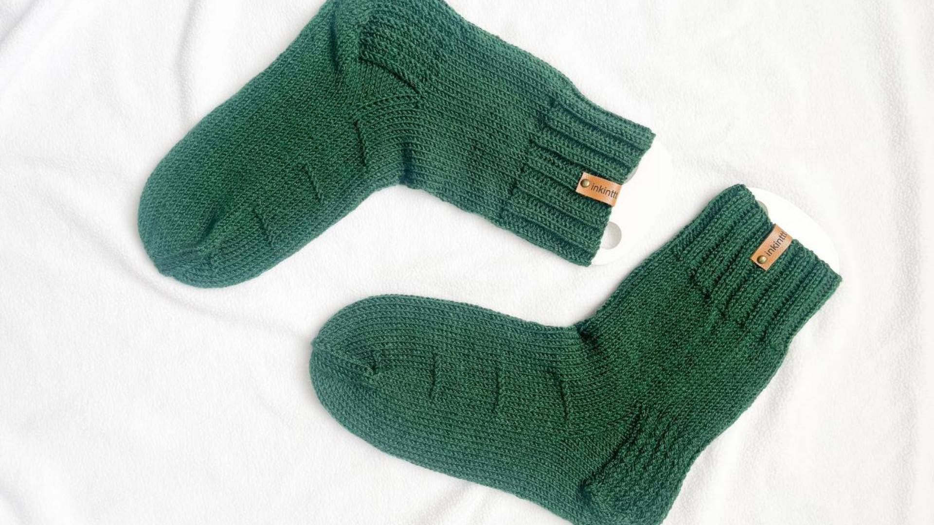 Простые мужские носки на чулочных спицами смотреть онлайн