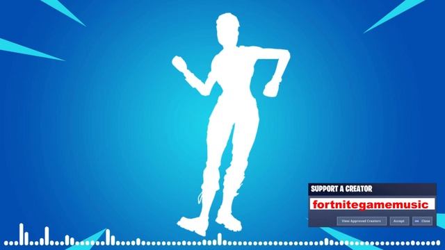 Fortnite - Laid Back Shuffle - Emote Music Audio смотреть онлайн
