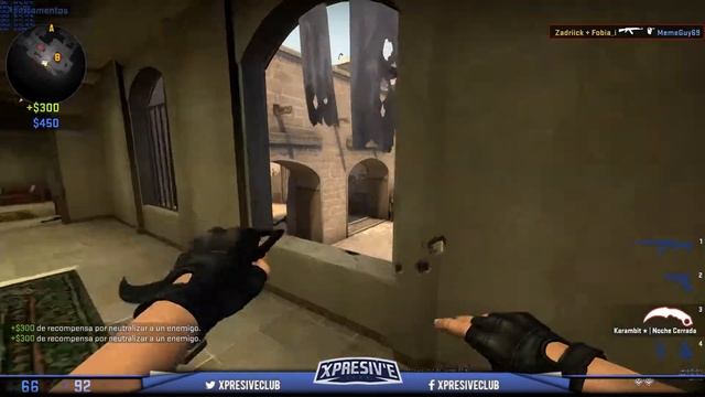 4 vs 1 Clutch on MIRAGE @zdk; смотреть онлайн